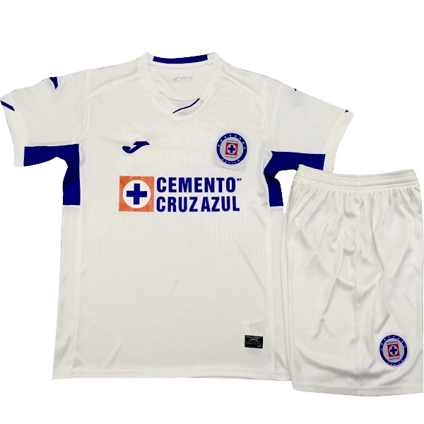 Camiseta Cruz Azul 2ª Niños 2019/20 Blanco